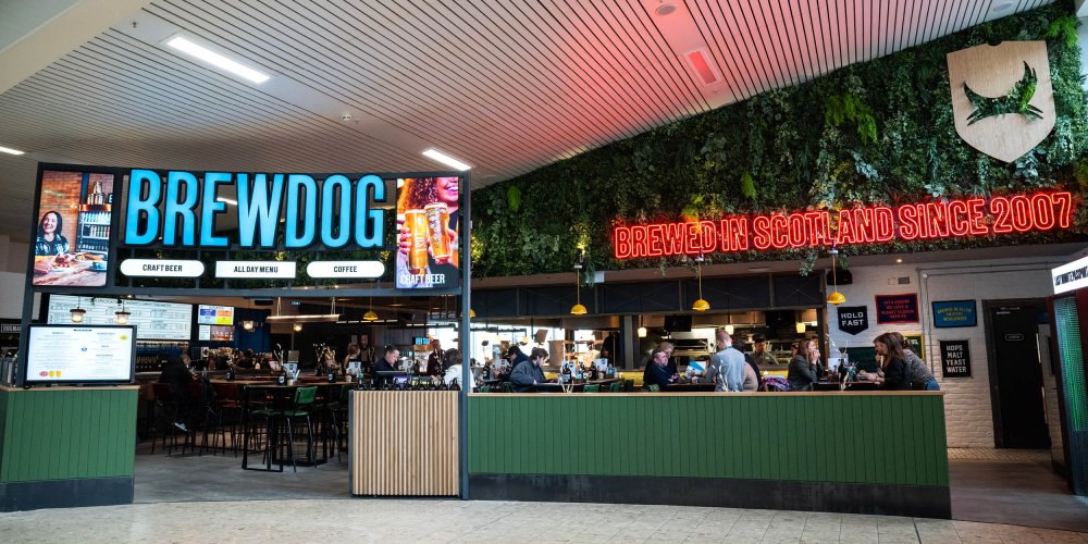 BrewDog triples the size of Edinburgh Airport site