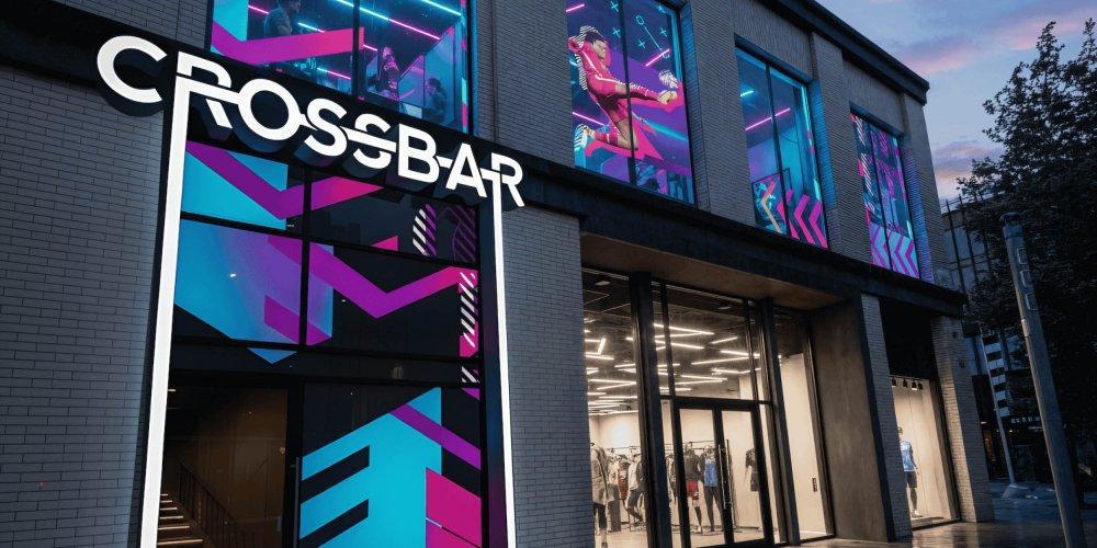 Football concept Crossbar heads to Liverpool ONE