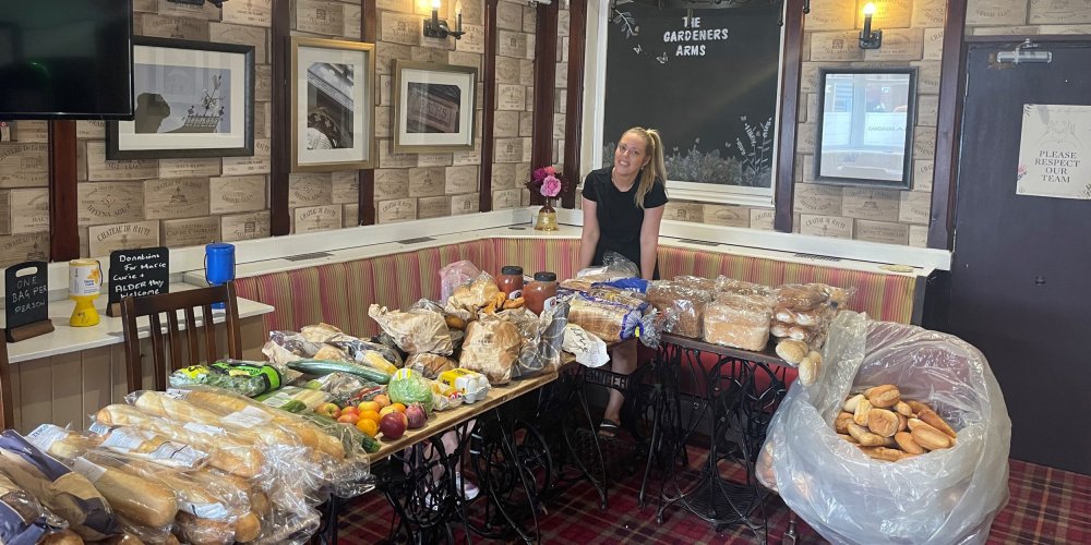 Liverpool pub becomes food parcel hub