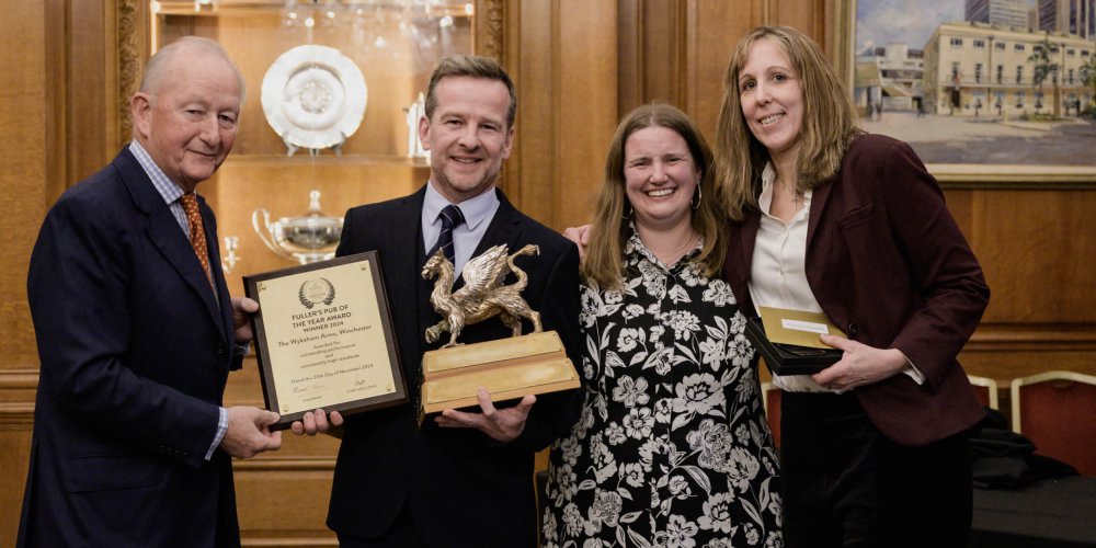 Wykeham Arms wins Fuller's Pub of the Year