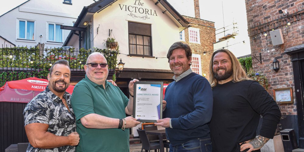 Anniversary award for Chester licensee