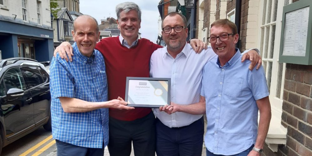 Licensees toast 43 years behind the bar