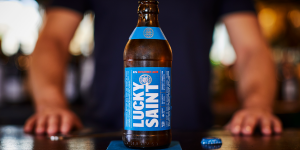 PROMOTED: Lucky Saint 0.5% Superior Unfiltered Lager