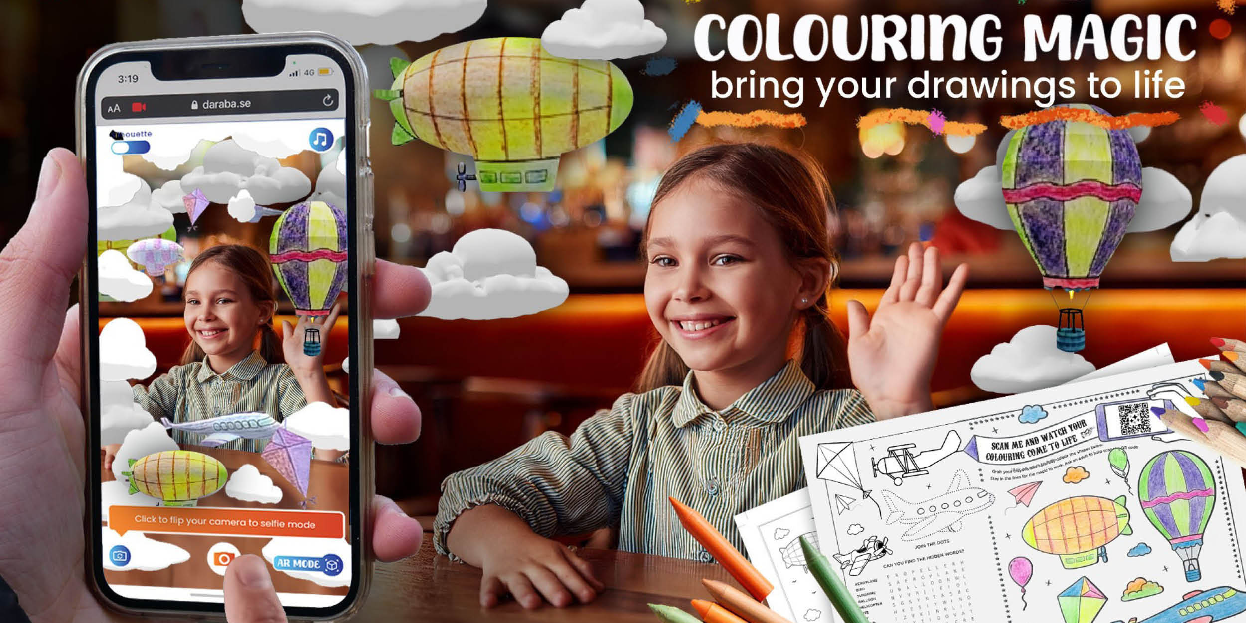 Punch launches Augmented Reality kids' menus